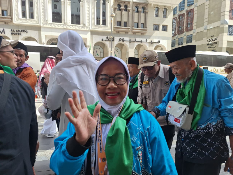 Kloter Perdana Jemaah Haji Indonesia Tiba di Madinah, Layanan Tertib dan Lancar