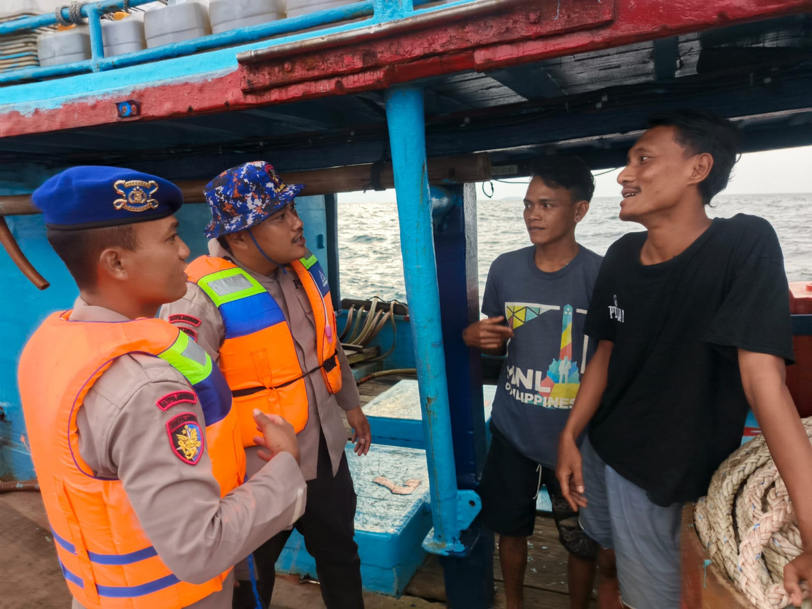 Patroli Laut Satpolairud Polres Kepulauan Seribu Antisipasi Kejahatan dan Jaga Kamtibmas Tetap Kondusif