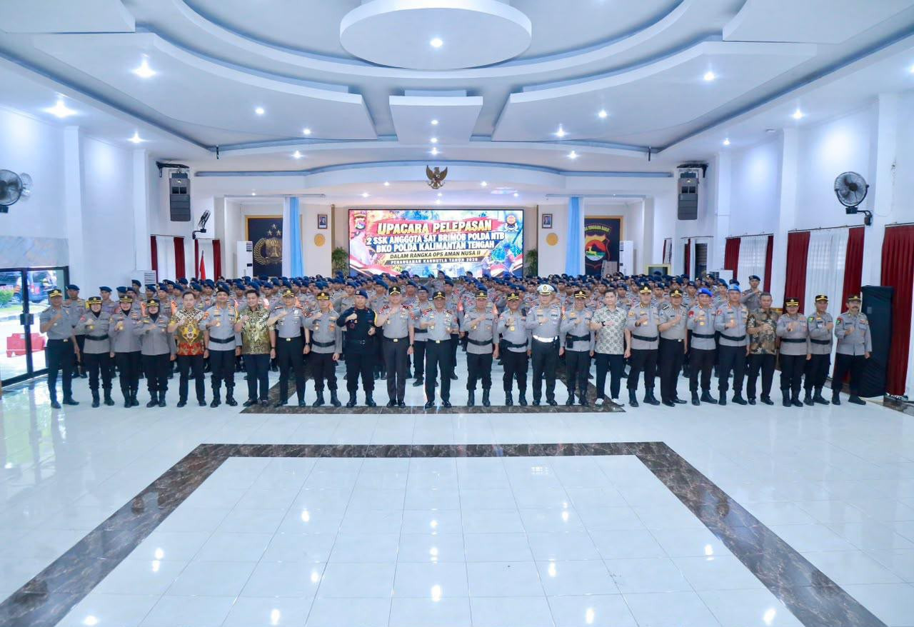 Polda NTB Kerahkan 200 Personel Brimob Bantu Penanganan Karhutla di Kalimantan