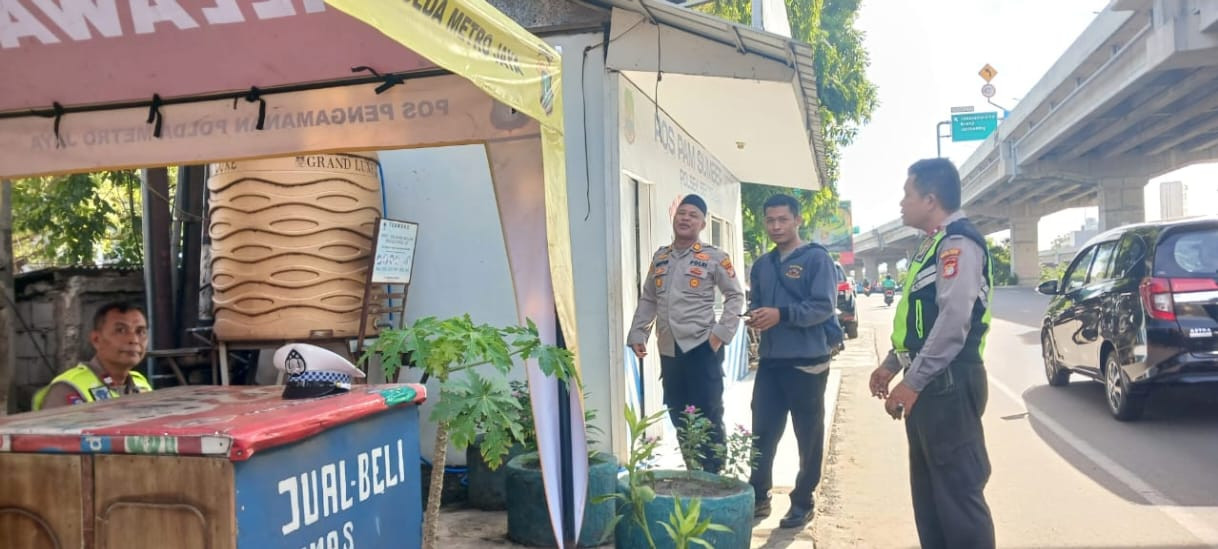 Polsek Bekasi Barat Siapkan Pos Sumber Arta Untuk Operasi Lilin Jaya 2025