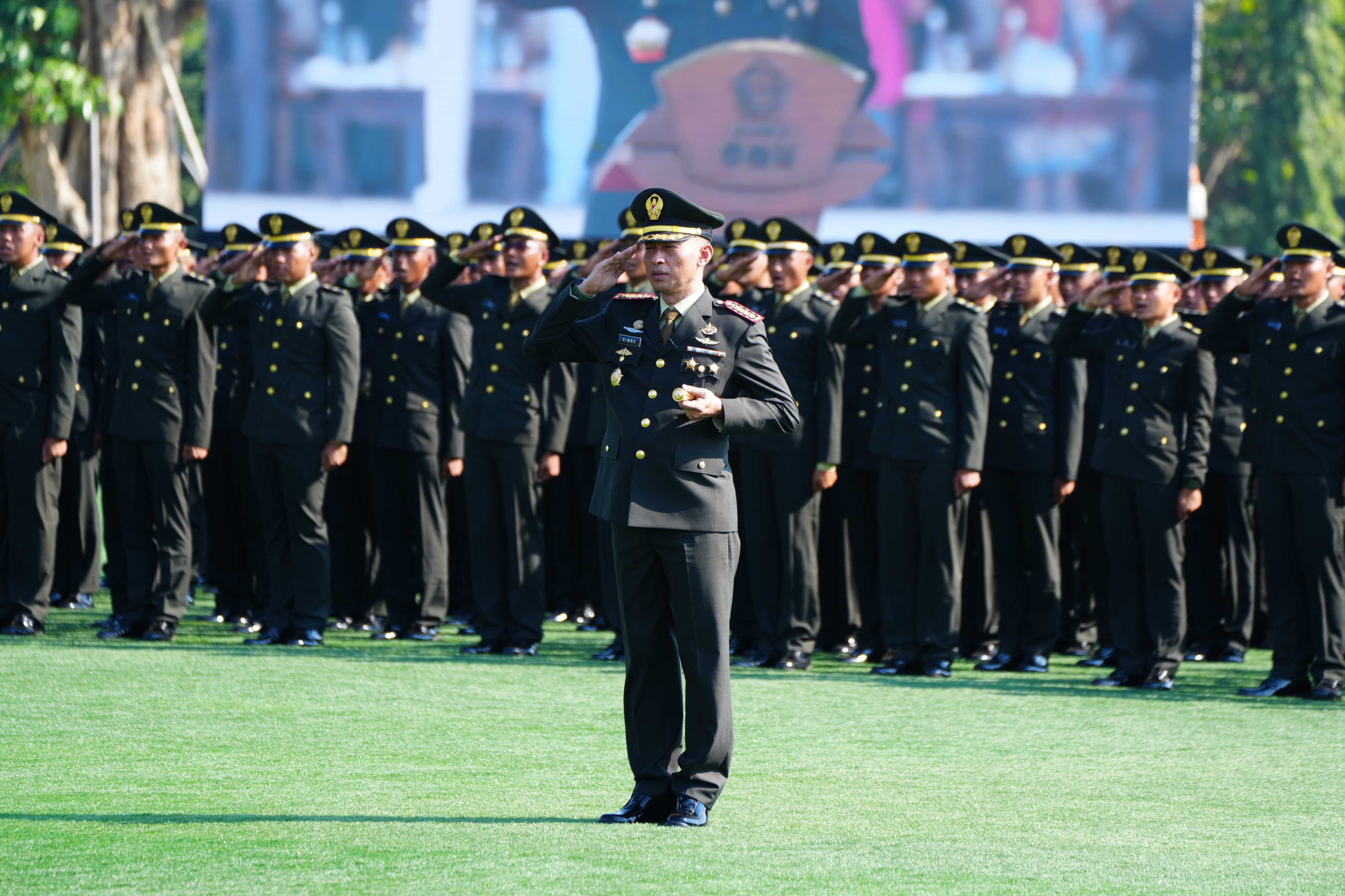 Panglima TNI Lantik 734 Perwira Prajurit Karier TNI TA 2026
