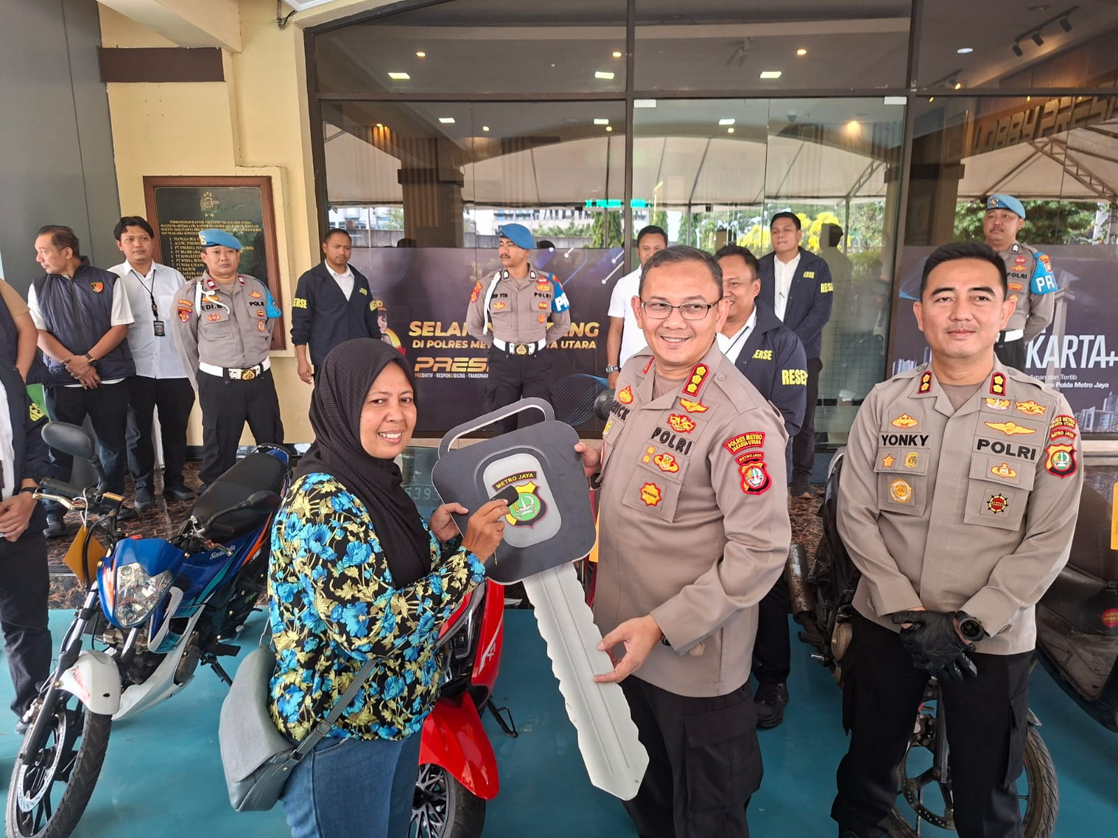 Sebulan Operasi, Polres Metro Jakarta Utara Ringkus Enam Pelaku Curanmor dan Begal