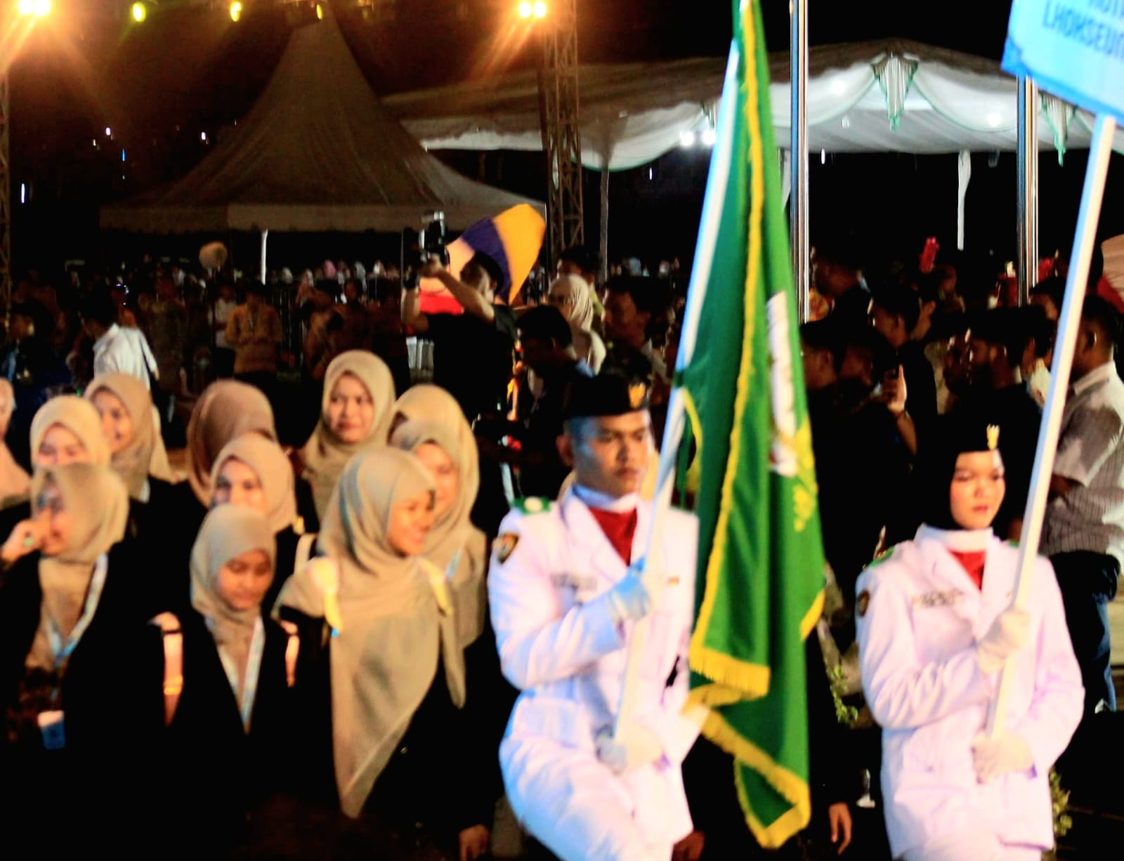 Danlanal Simeulue Hadiri Acara Pembukaan MTQ XXXVII Tingkat Provinsi Aceh di Kabupaten Pidie Jaya