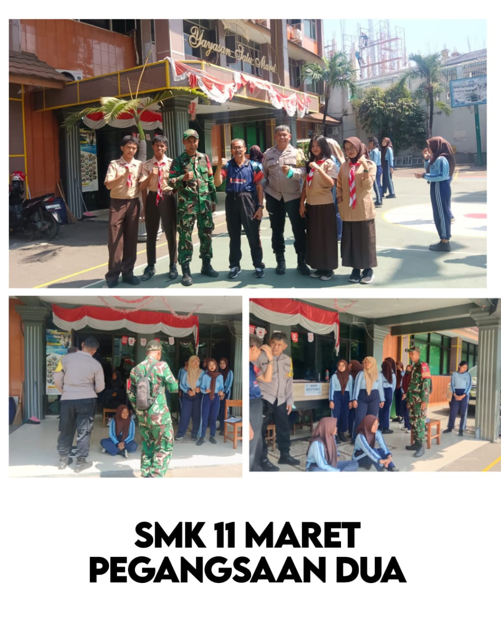 Polsek Kelapa Gading Sambangi SMA dan SMK, Ajak Pelajar Dukung Program “Jaga Lingkungan”
