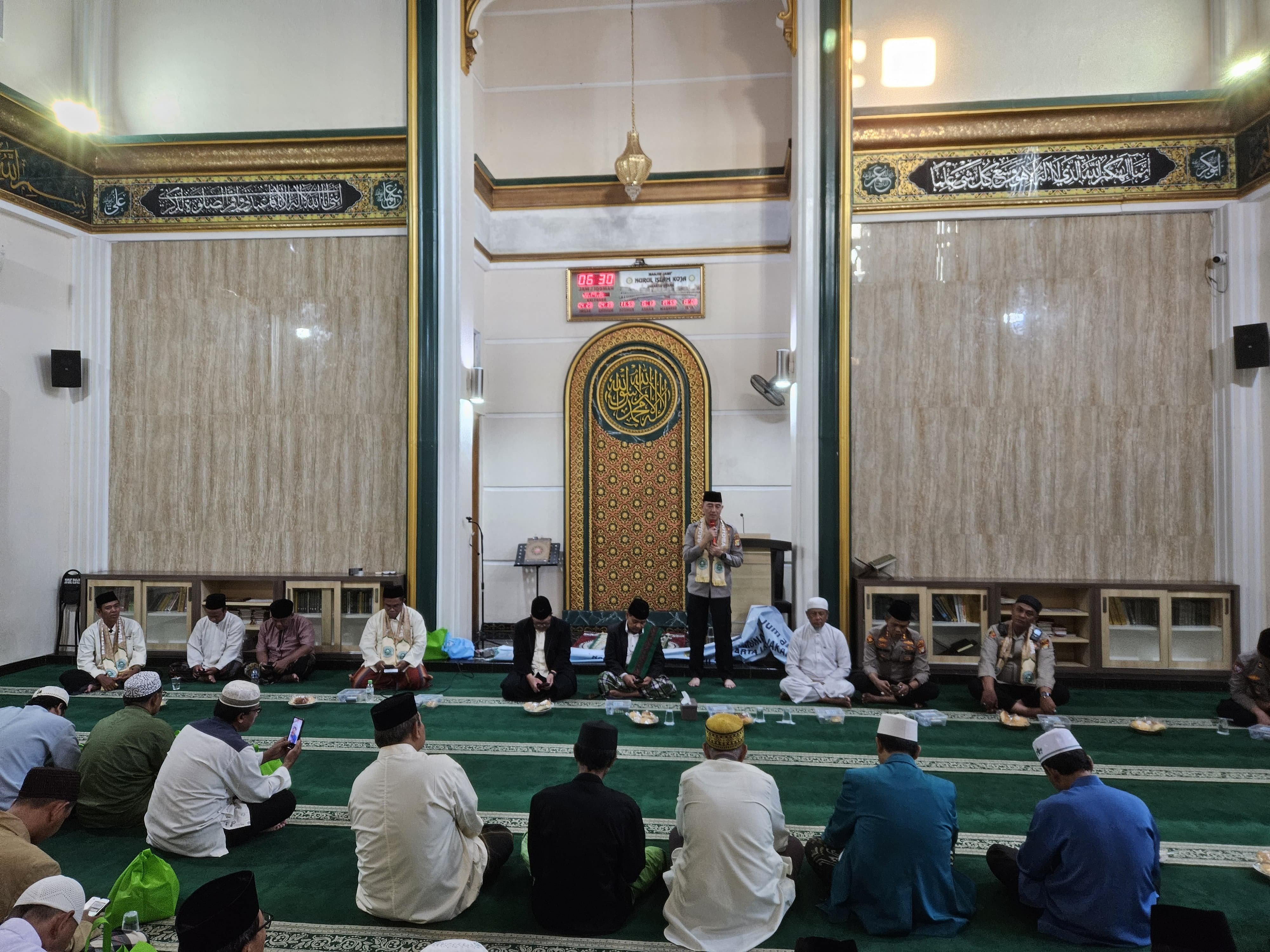 Polres Metro Jakarta Utara Gelar Halal Bihalal dan Kajian Jumat Pagi, Dukung Program Jaga Jakarta