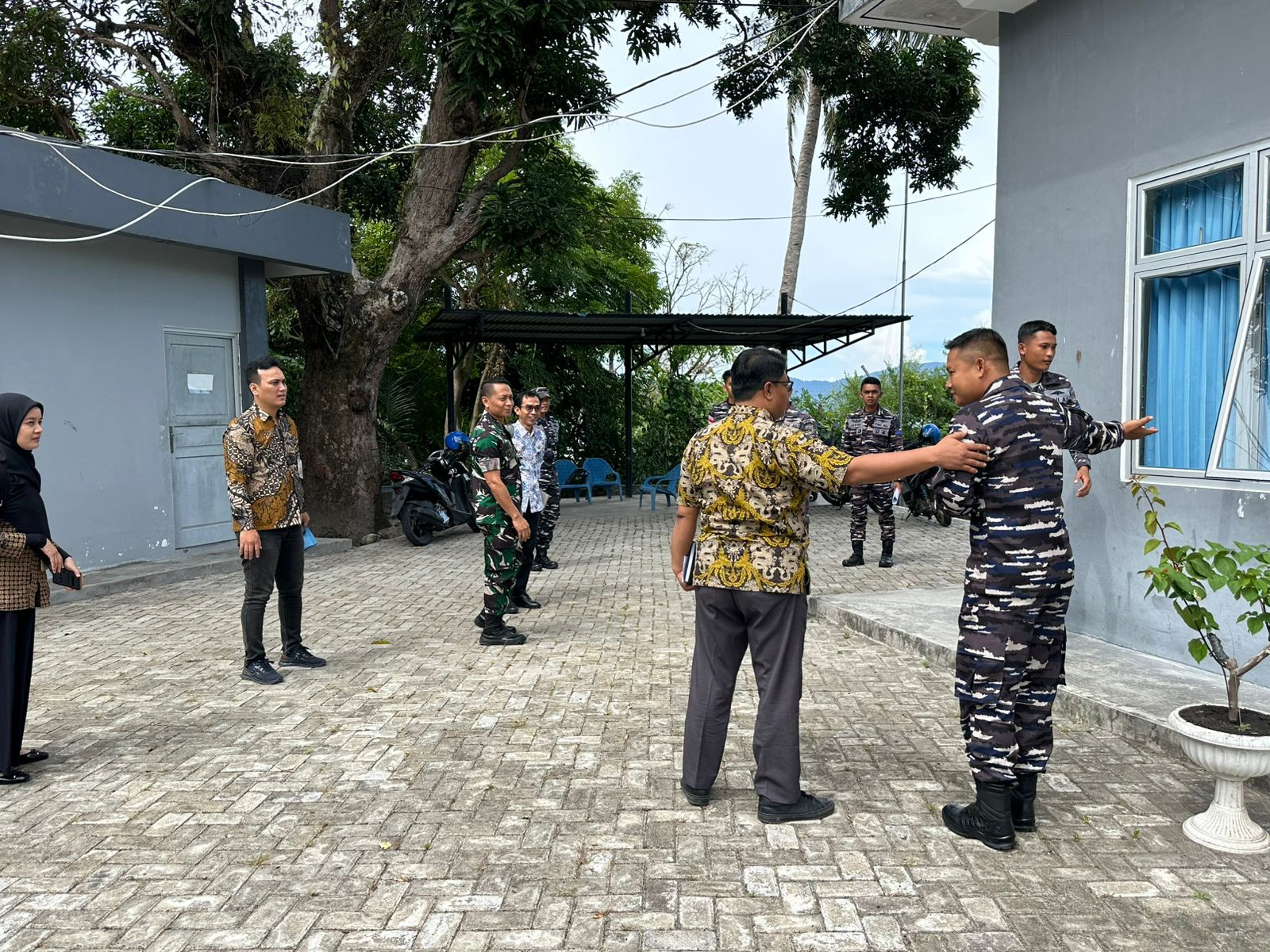 Lanal Sabang Terima Kunjungan Kerja BNPP