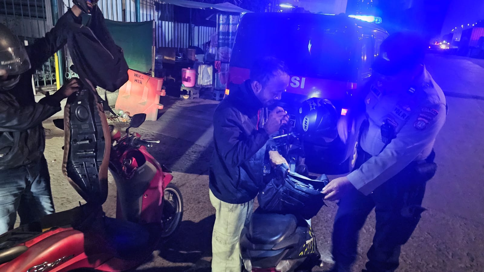 ‎Polsek Pademangan Intensifkan Patroli KRYD dan Razia Stasioner untuk Jaga Kondusivitas Wilayah