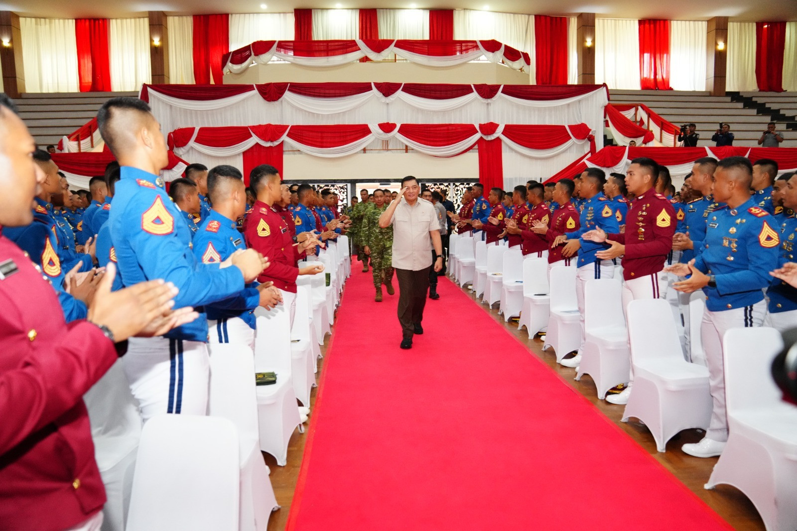 1.173 Capaja TNI-Polri, Terima Pembekalan dari Menhan RI, Panglima TNI dan Kapolri
