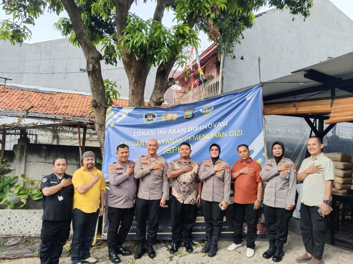 Wakapolres Kepulauan Seribu Tinjau Renovasi Dapur SPPG, Ribuan Warga Jadi Penerima Manfaat