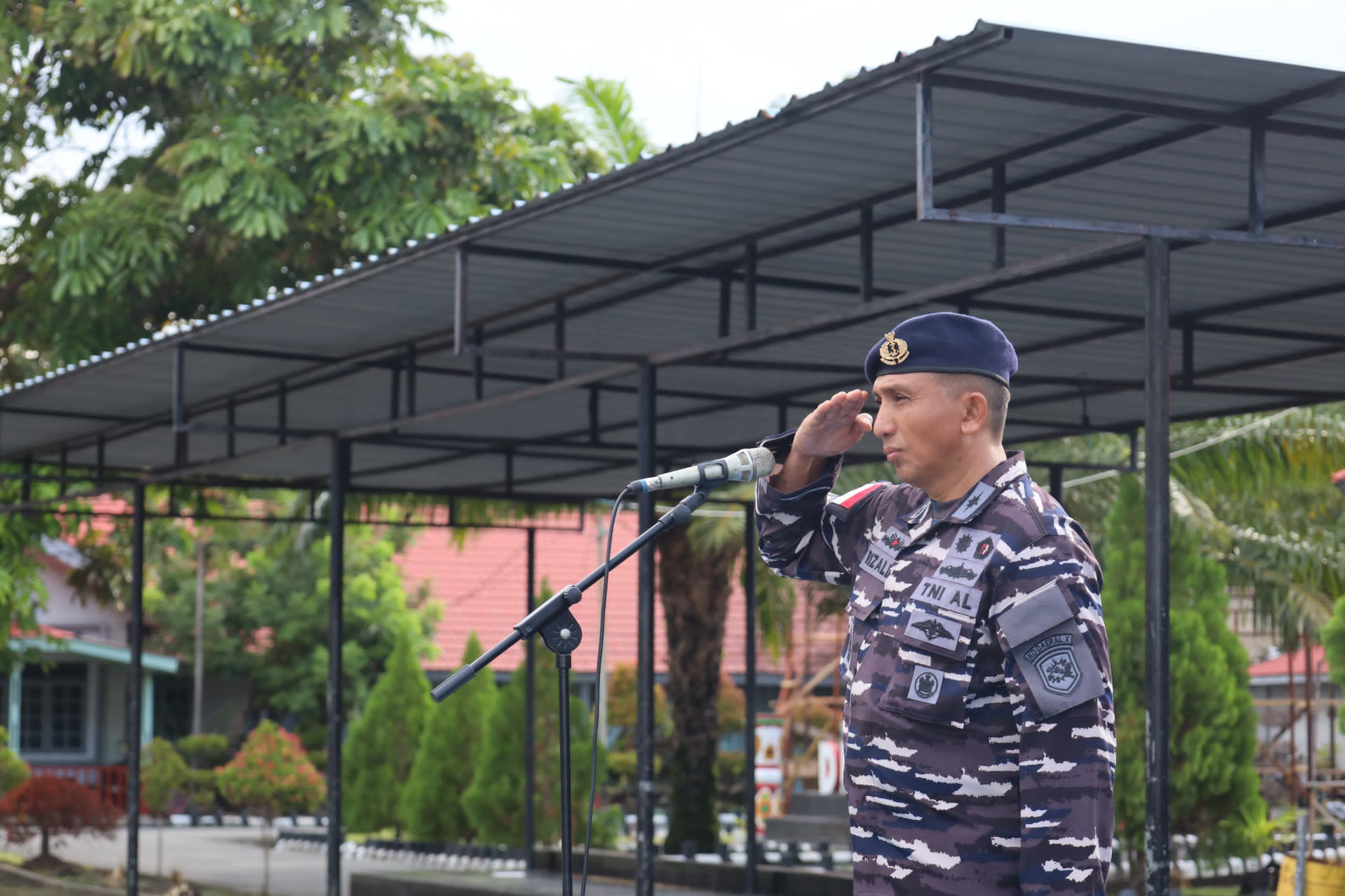 Semangat Sehat dan Semangat Pengabdian, Kodaeral X Peringati  Hari Kesehatan TNI AL 2025