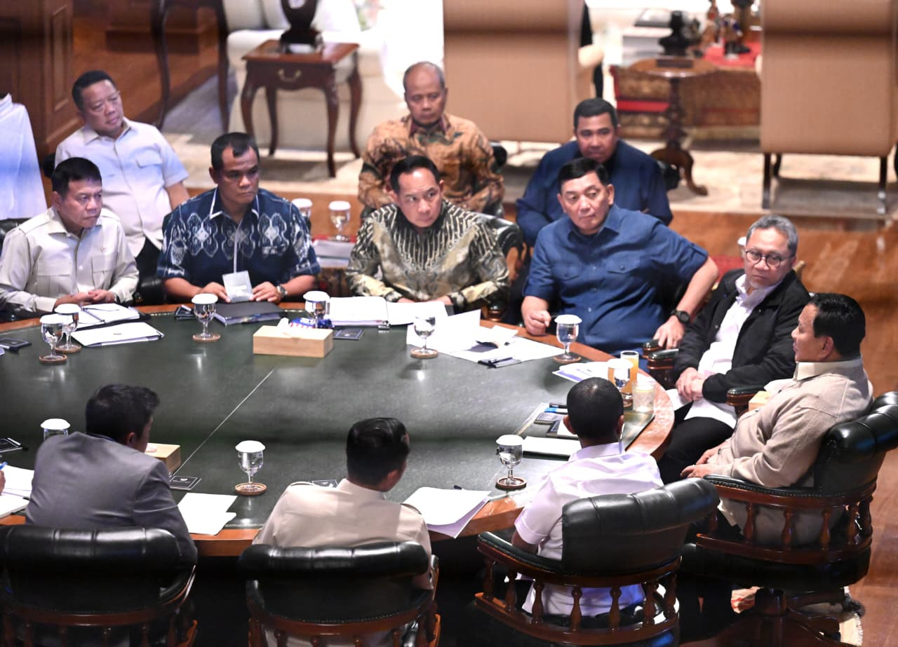 Panglima TNI Hadiri Pertemuan Terbatas Kabinet di Hambalang, Bahas Program Strategis Nasional Berjalan Tepat Sasaran