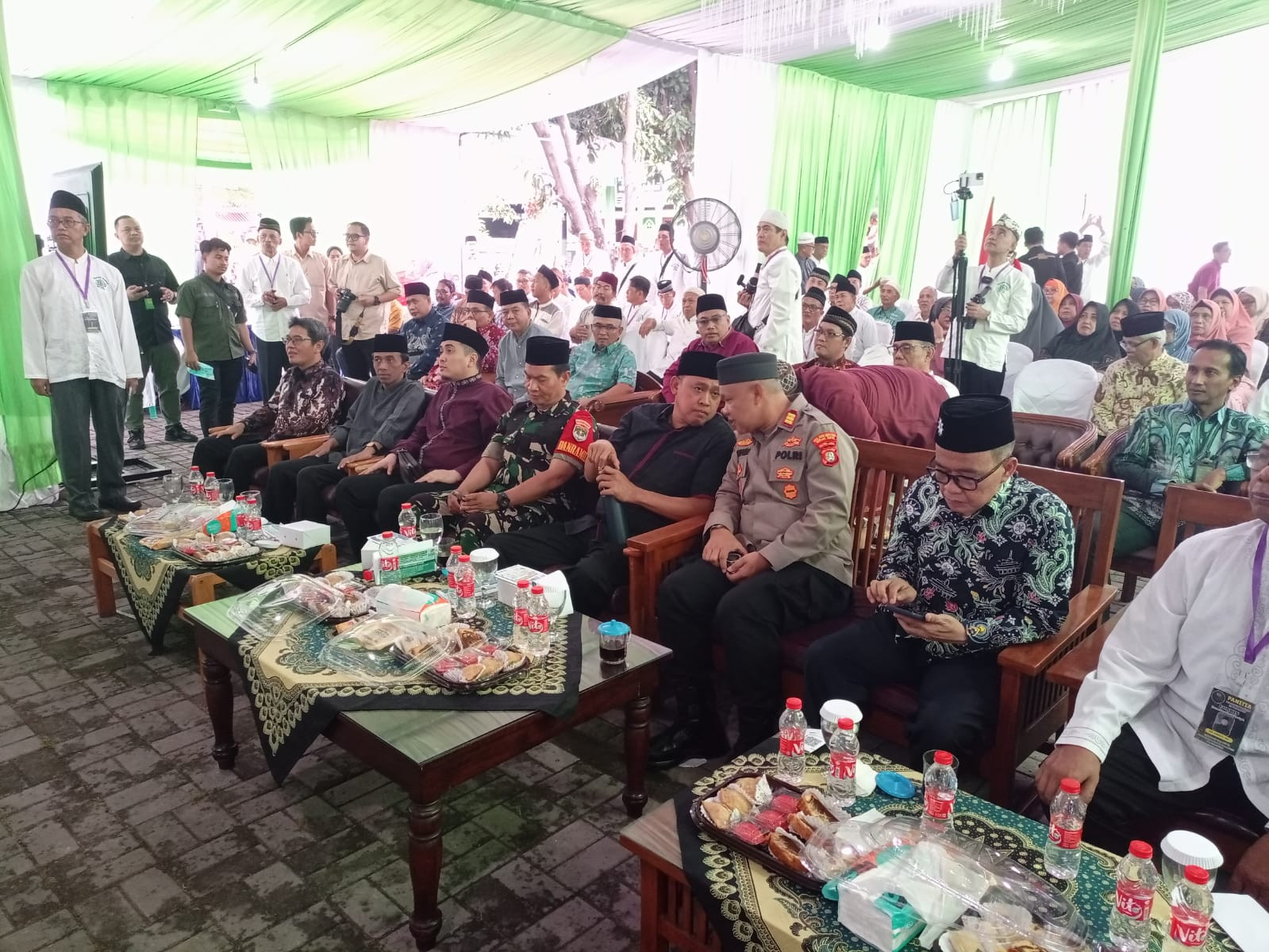 Kapolsek Bekasi Barat Hadiri Peletakan Batu Pertama Pembangunan Islamic Centre FORKIS