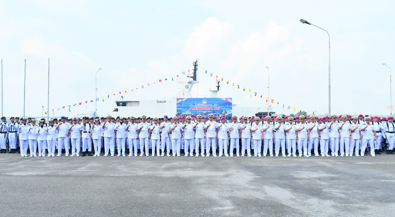 Kodaeral I Laksanakan Upacara Peringatan Hari Armada RI Tahun 2025