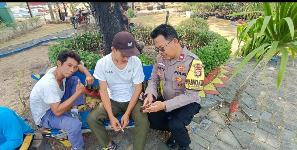 Sambang Humanis di Pulau Untung Jawa, Polisi Ajak Warga Cegah 3C dan Manfaatkan Layanan 110