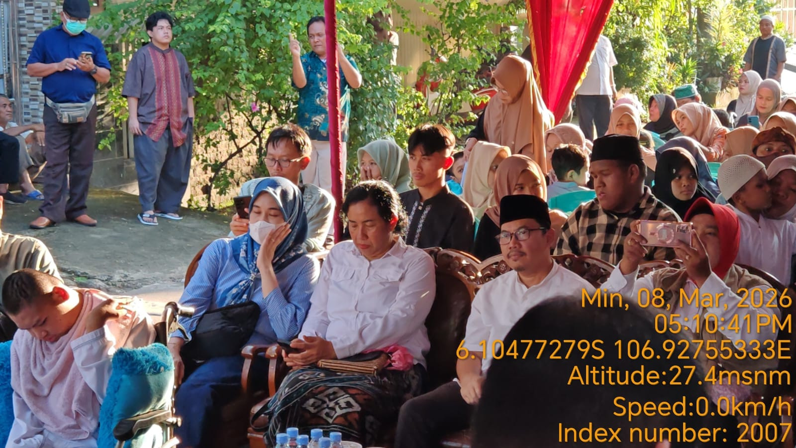 Polres Metro Jakarta Utara Hadiri Buka Puasa Bersama Penyandang Disabilitas di Rumah Qur’an Cilincing