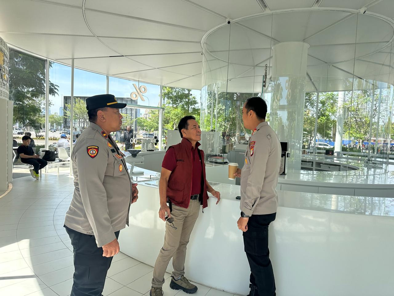 Pengamanan Ketat Polsek Metro Penjaringan Warnai Kunjungan Wagub DKI ke Aset Strategis 20,8 Ha di PIK