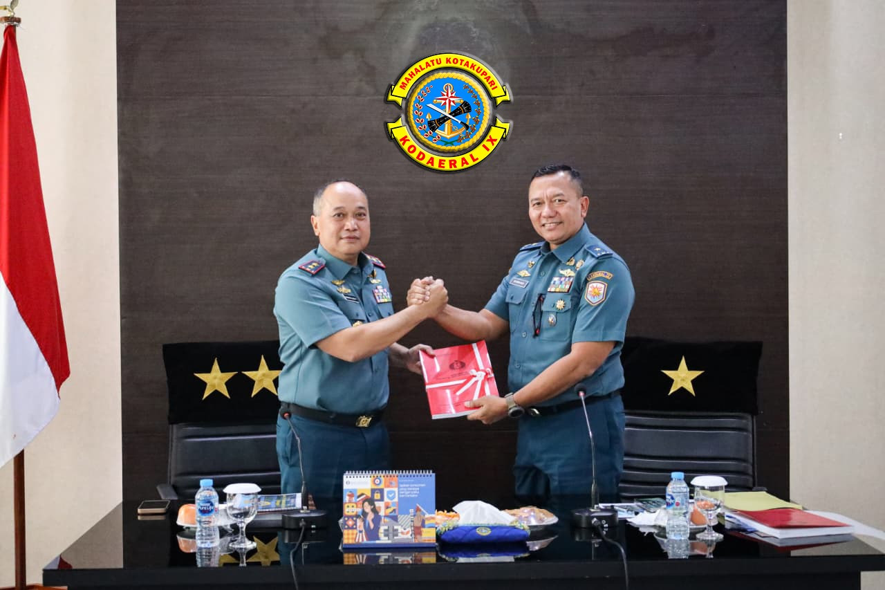 Transisi Kepemimpinan Kodaeral IX Ambon Ditandai Pelaksanaan Memorandum, Laksda Hanarko Djodi Pamungkas Resmi Jabat Dankodaeral IX Ambon