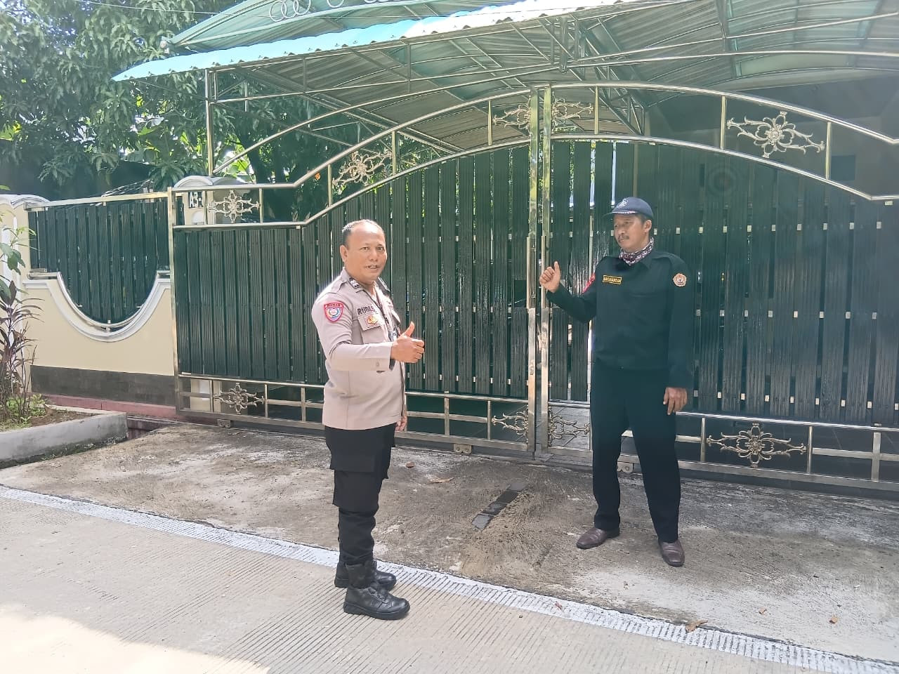 Polsek Koja Pastikan Keamanan Lingkungan Selama Warga Mudik