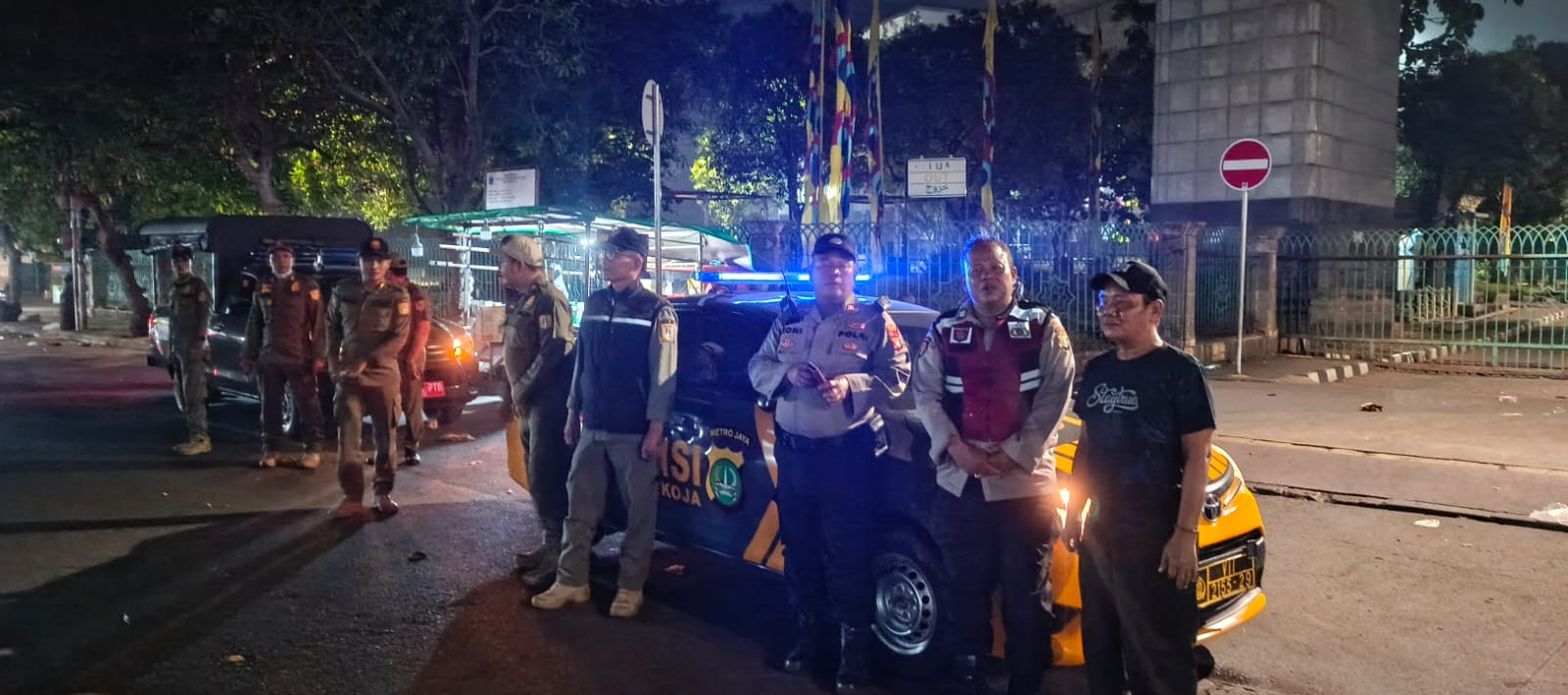 Polsek Koja Gelar Operasi Cipta Kondisi, Dua Pria Diamankan Diduga Lakukan Parkir Liar