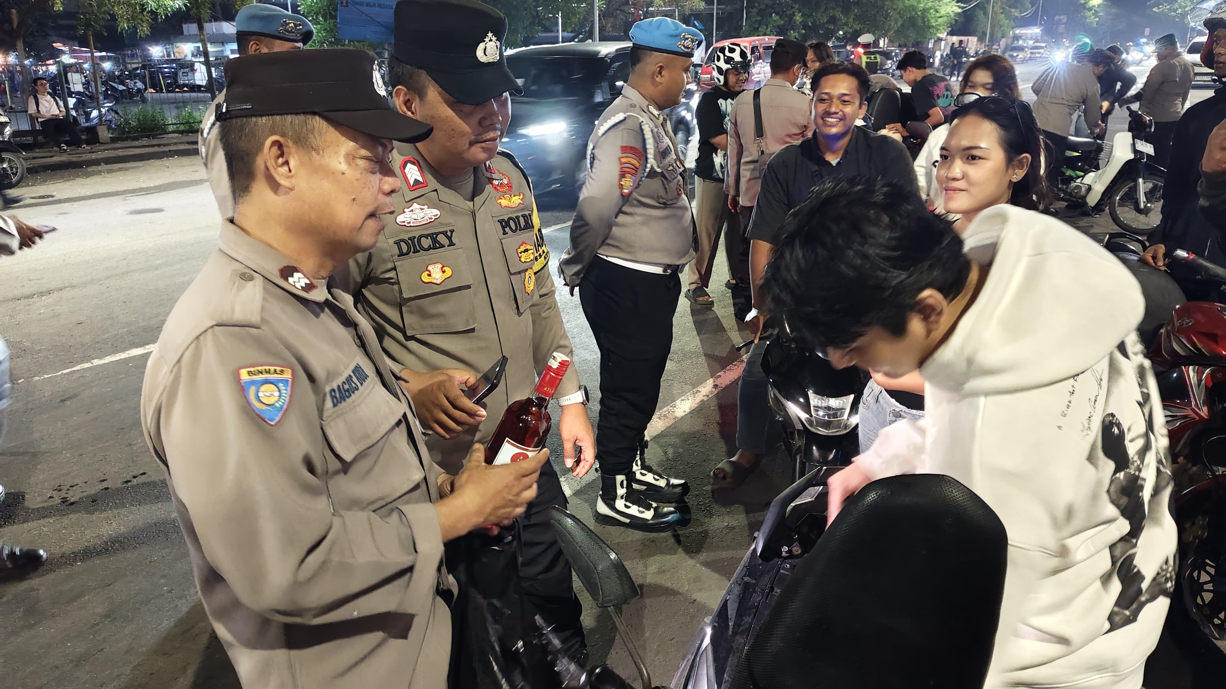 Polres Metro Tangerang Kota Terjunkan 43 Personel Perketat Razia Malam Takbiran Idul Adha