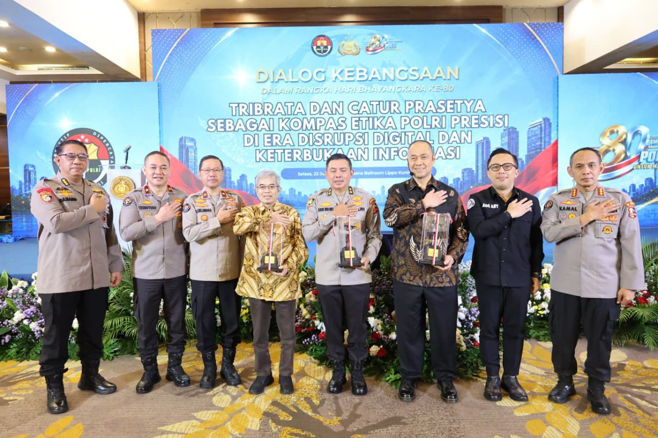 Hari Bhayangkara ke-80, Polri Tegaskan Tribrata dan Catur Prasetya sebagai Kompas Etika di Era Digital