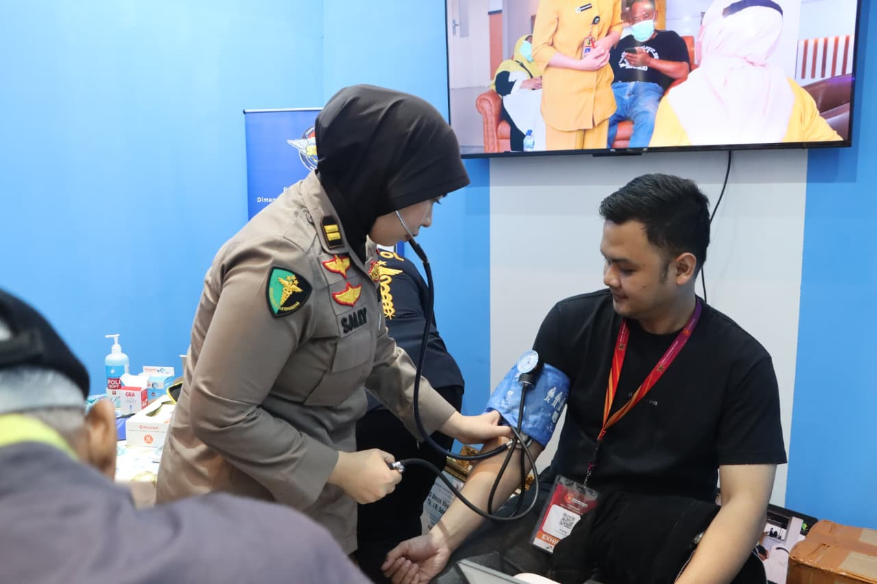 RS BHAYANGKARA TK.I PUSDOKKES POLRI BERPARTISIPASI DALAM PAMERAN KETERBUKAAN INFORMASI PUBLIK 2025