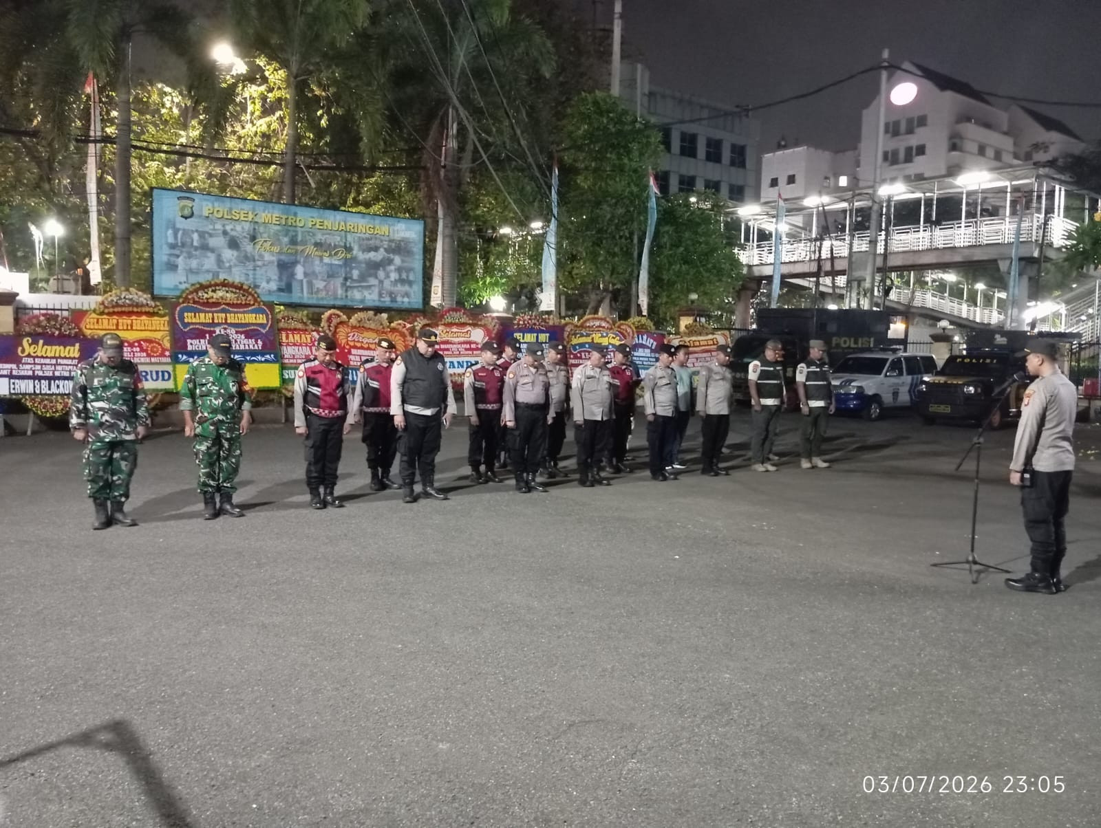 Polsek Metro Penjaringan Amankan 10 Motor dalam Patroli KRYD, Antisipasi Tawuran dan Kejahatan Jalanan