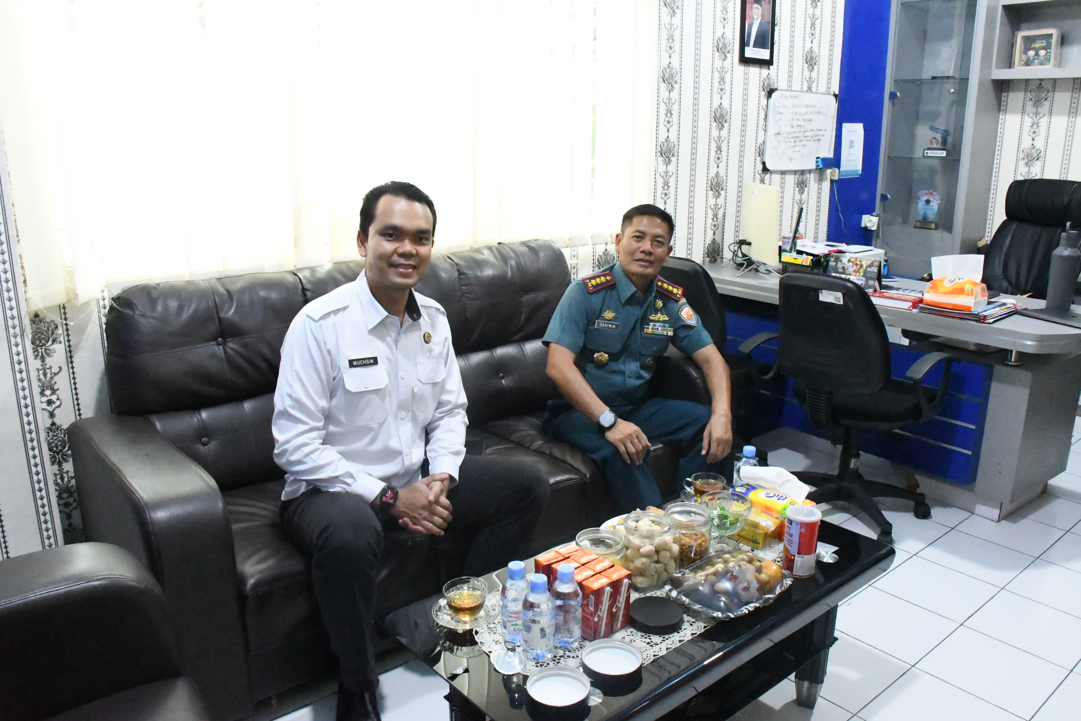 Komandan Lanal Sabang Kunjungi Kantor Imigrasi Kelas II TPI Kota Sabang