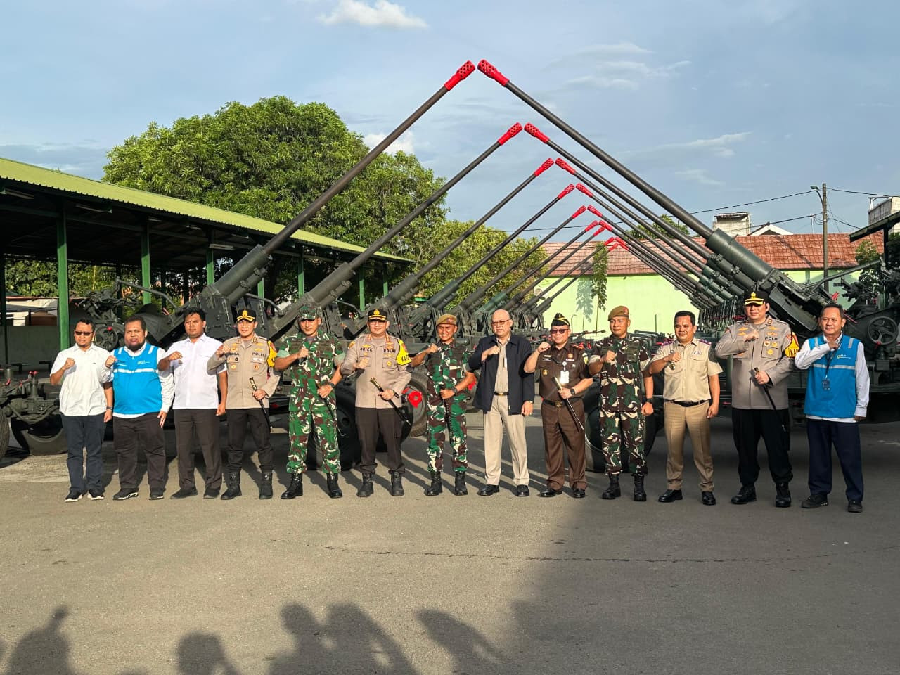 Kapolres Kepulauan Seribu Hadiri HUT ke-63 Yon Arhanud 6/BAY, Perkuat Sinergi TNI–Polri di Jakarta Utara