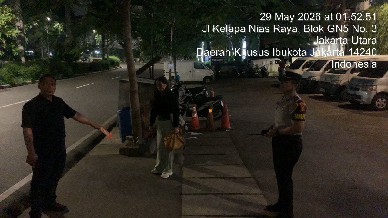 Respon Cepat 110 SPKT Polres Metro Jakarta Utara Tangani Dugaan Pengeroyokan di Kelapa Gading
