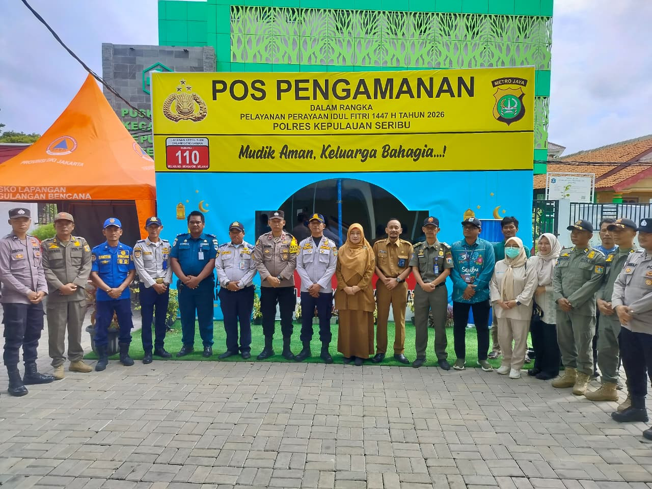 Pospam Ops Ketupat Jaya 2026 Pulau Tidung Siap Layani Pemudik dan Wisatawan, Prioritaskan Keamanan dan Kesehatan