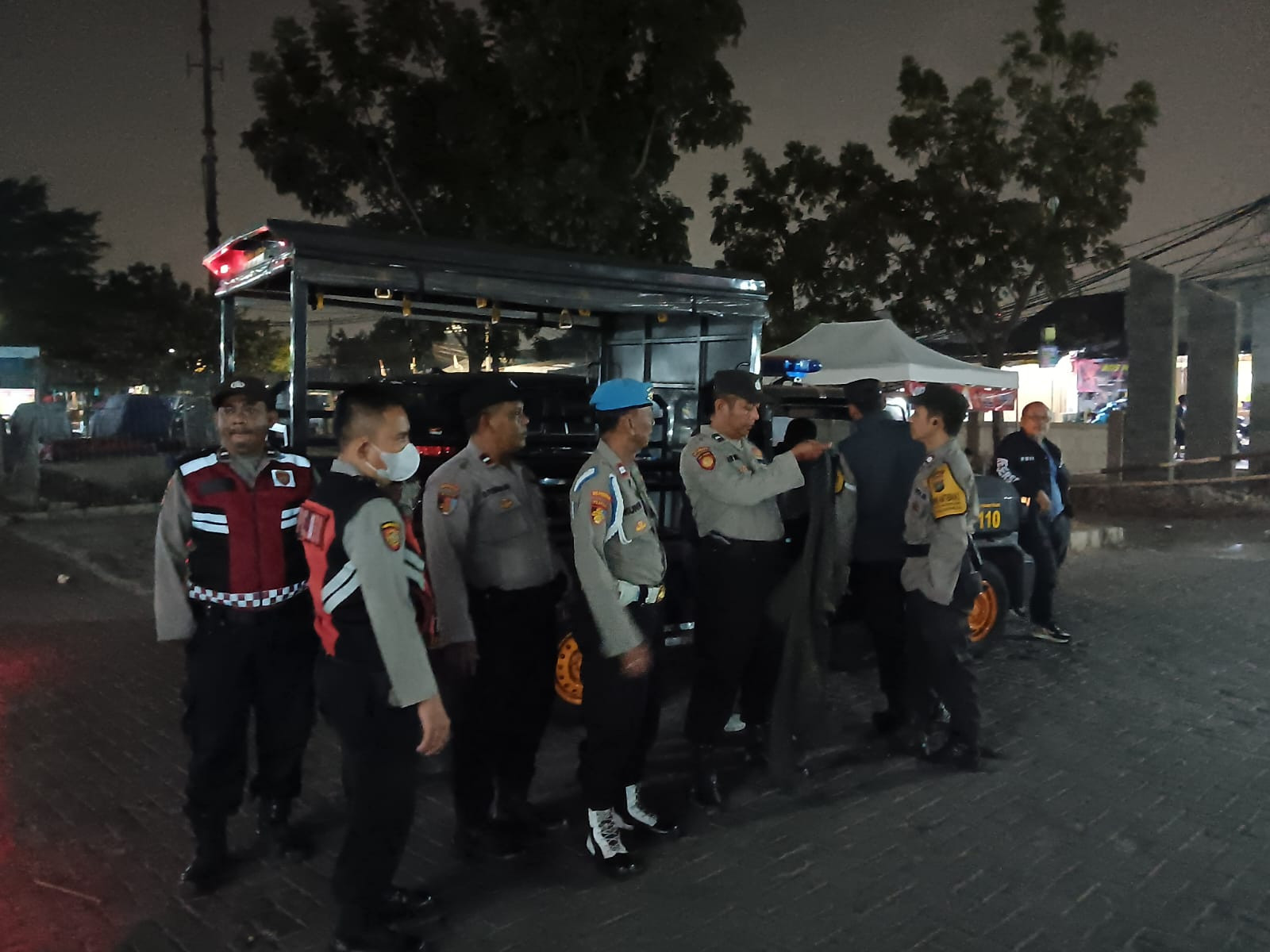 Patroli KRYD Polsek Metro Penjaringan Sisir Titik Rawan, Situasi Kondusif