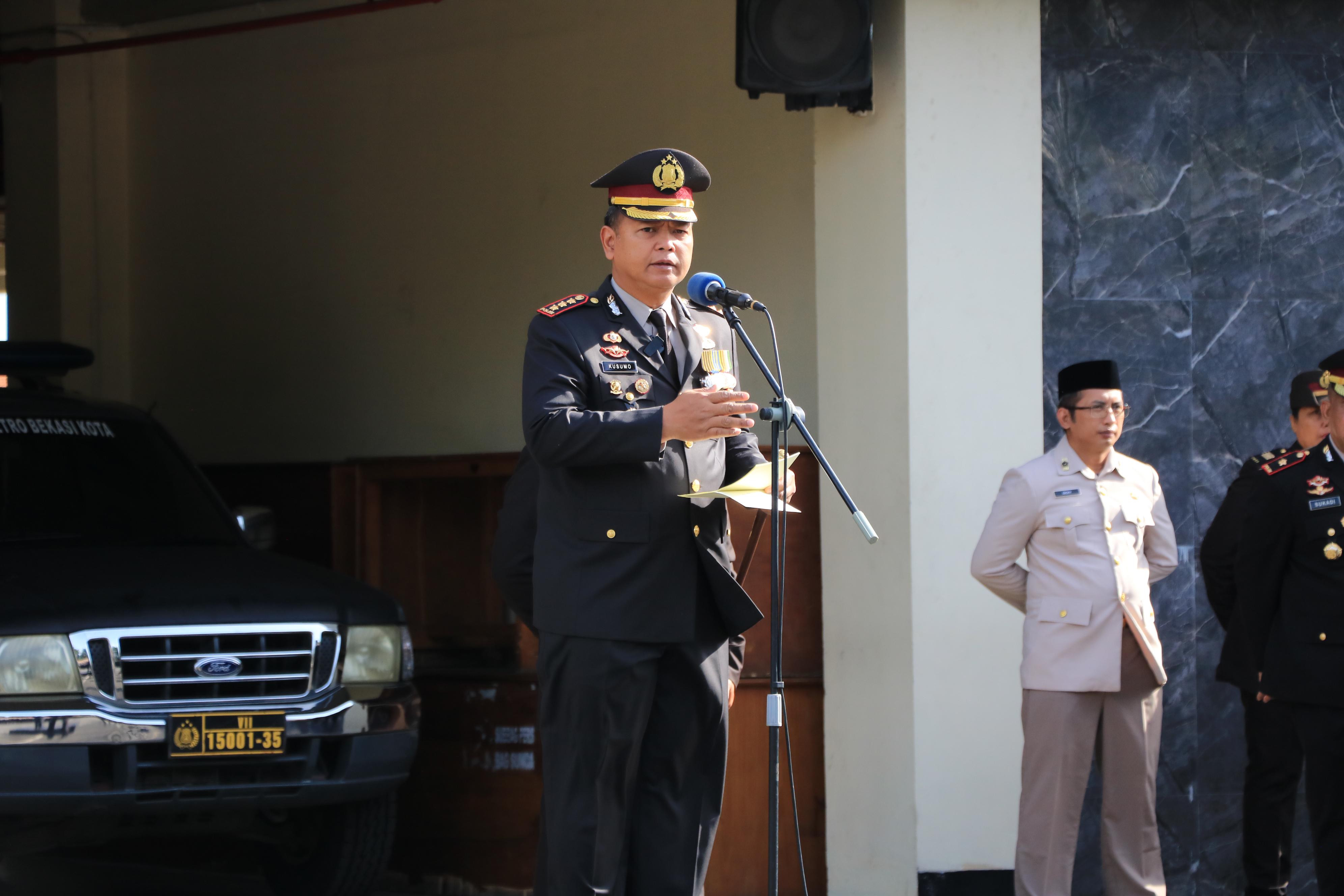 Peringatan Hari Pahlawan: Kapolres Metro Bekasi Kota Tegaskan Amanat Kapolda, Fokus pada Integritas dan Pengabdian Tulus