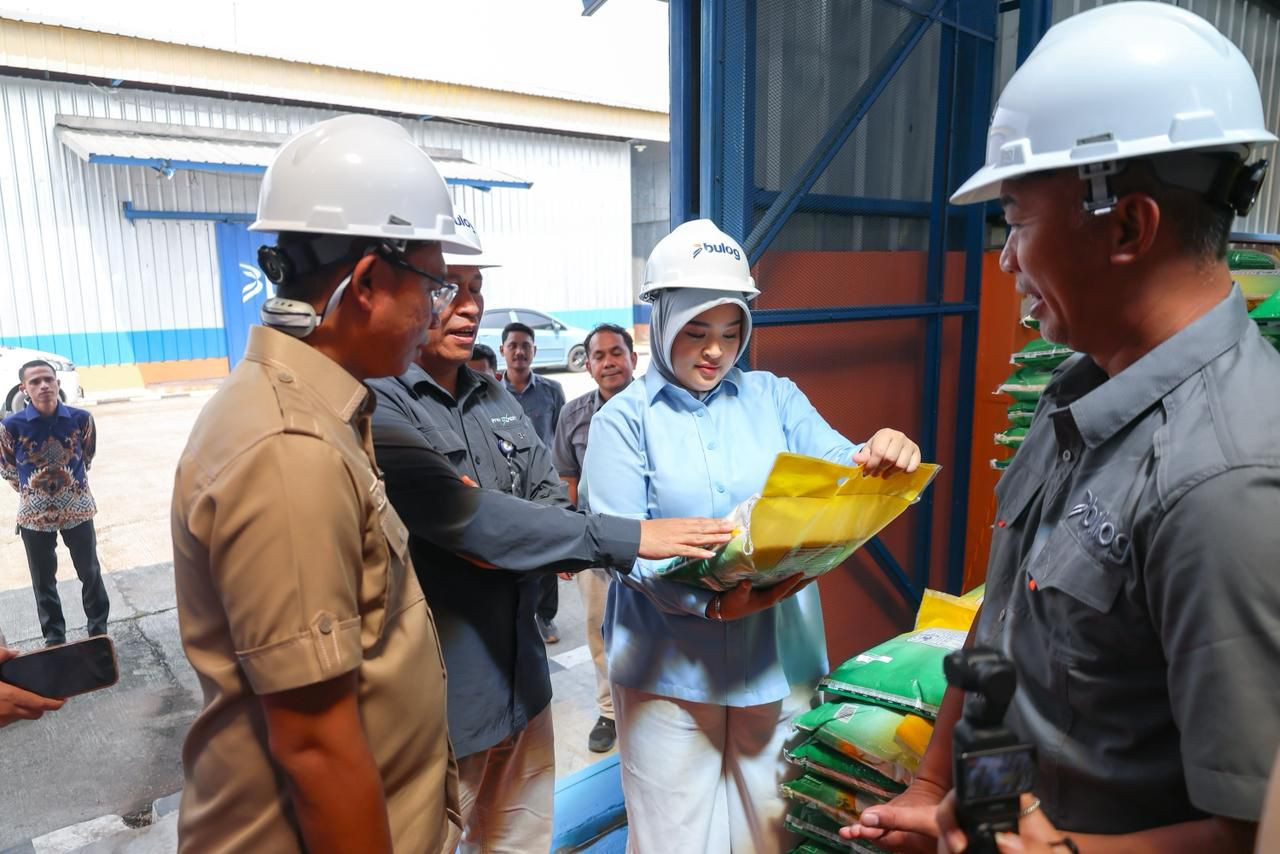 Legislator Partai Gerindra Sidak Gudang Bulog Serang, Pastikan Stok Beras Aman