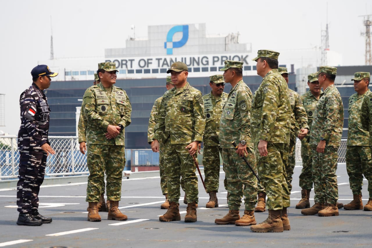 Panglima TNI Kunjungi ITS Giuseppe Garibaldi di Jakarta