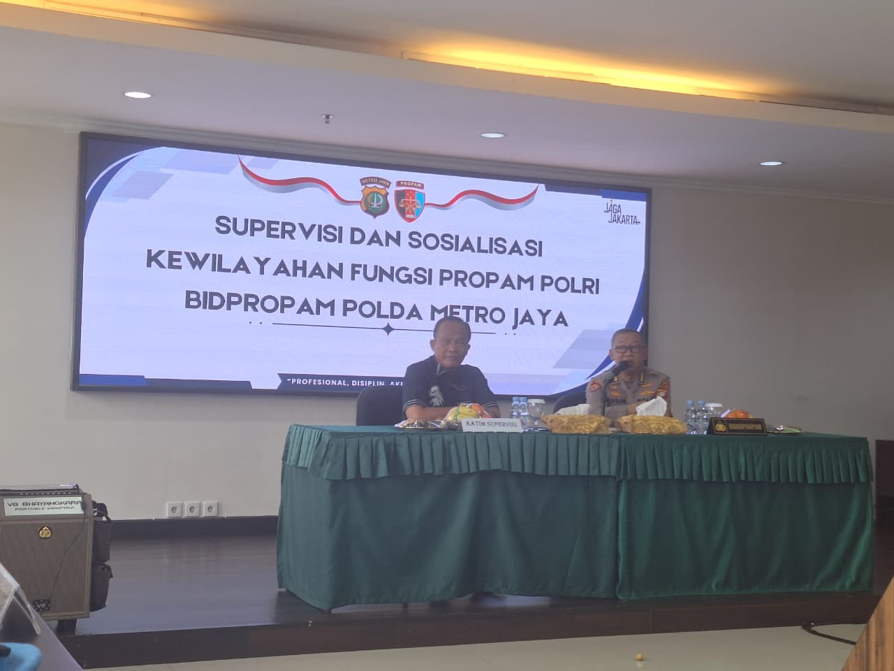 Bidpropam Polda Metro Jaya Gelar Supervisi dan Sosialisasi Whistle Blowing System (WBS), Tekankan Integritas dan Pengawasan Internal