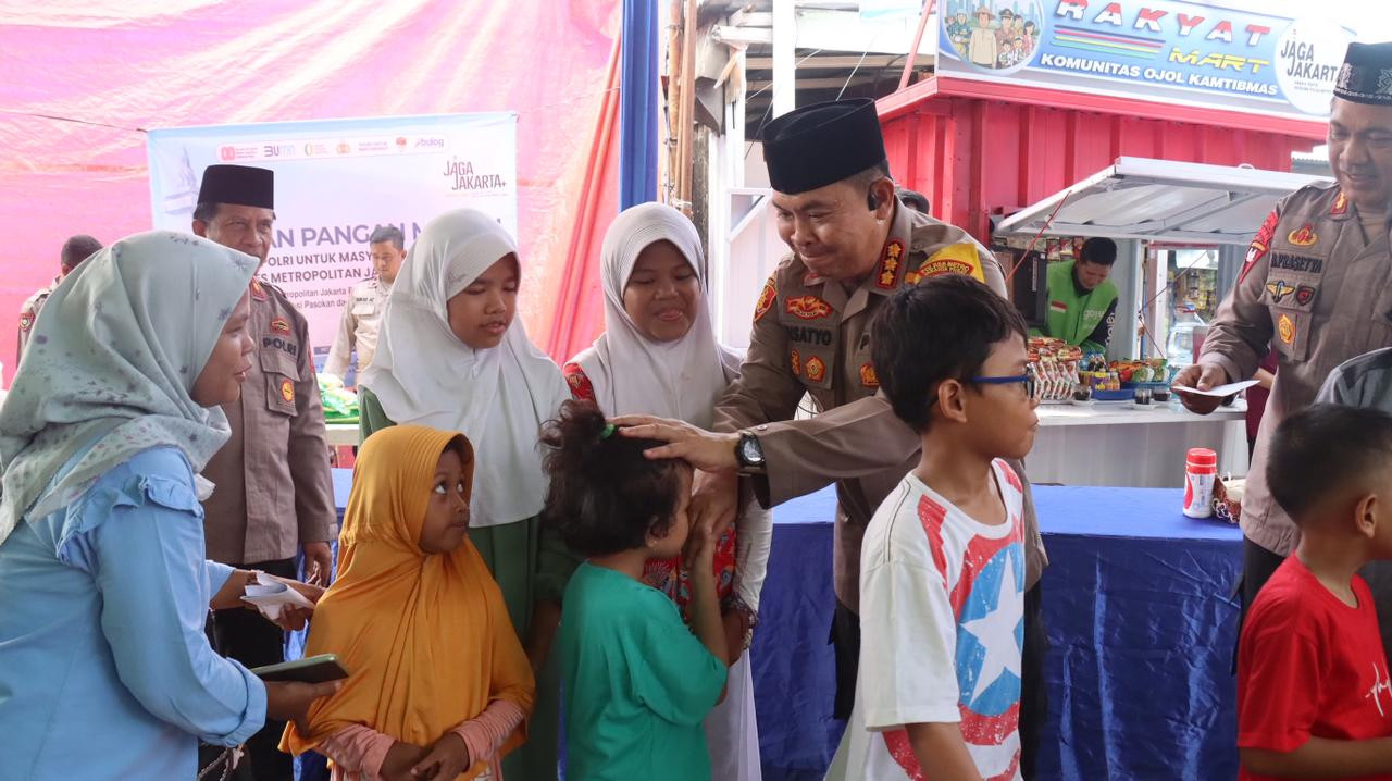 Kapolres Metro Jakarta Pusat Resmikan Gerai Rakyat Mart: "Ojol Adalah Teman Kami di Jalan, Mari Kita Jaga Jakarta Sama-sama"