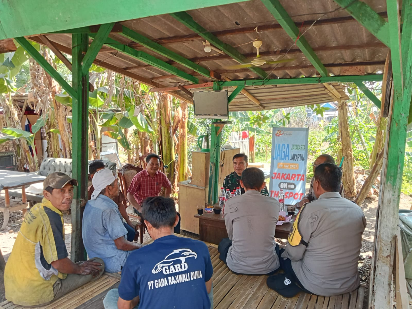 Sinergitas TNI–Polri, Polsek Bekasi Barat Gelar Jakarta On The Spot Bersama Warga Jakasampurna