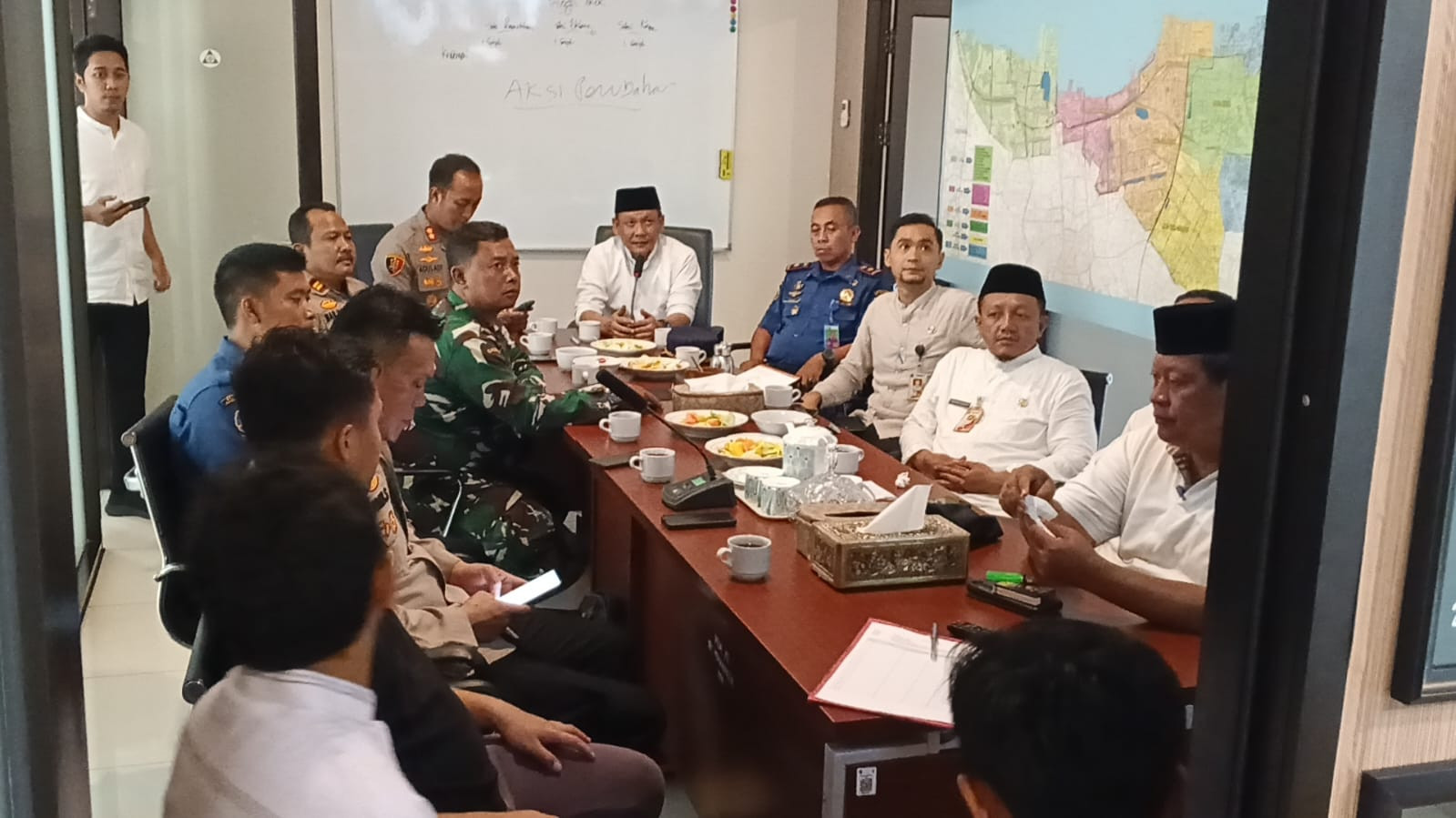 Rakor Sinergi Lintas Sektoral Antisipasi Kebakaran, Kolaborasi Kuat Wujudkan Penjaringan Aman dari Ancaman Api