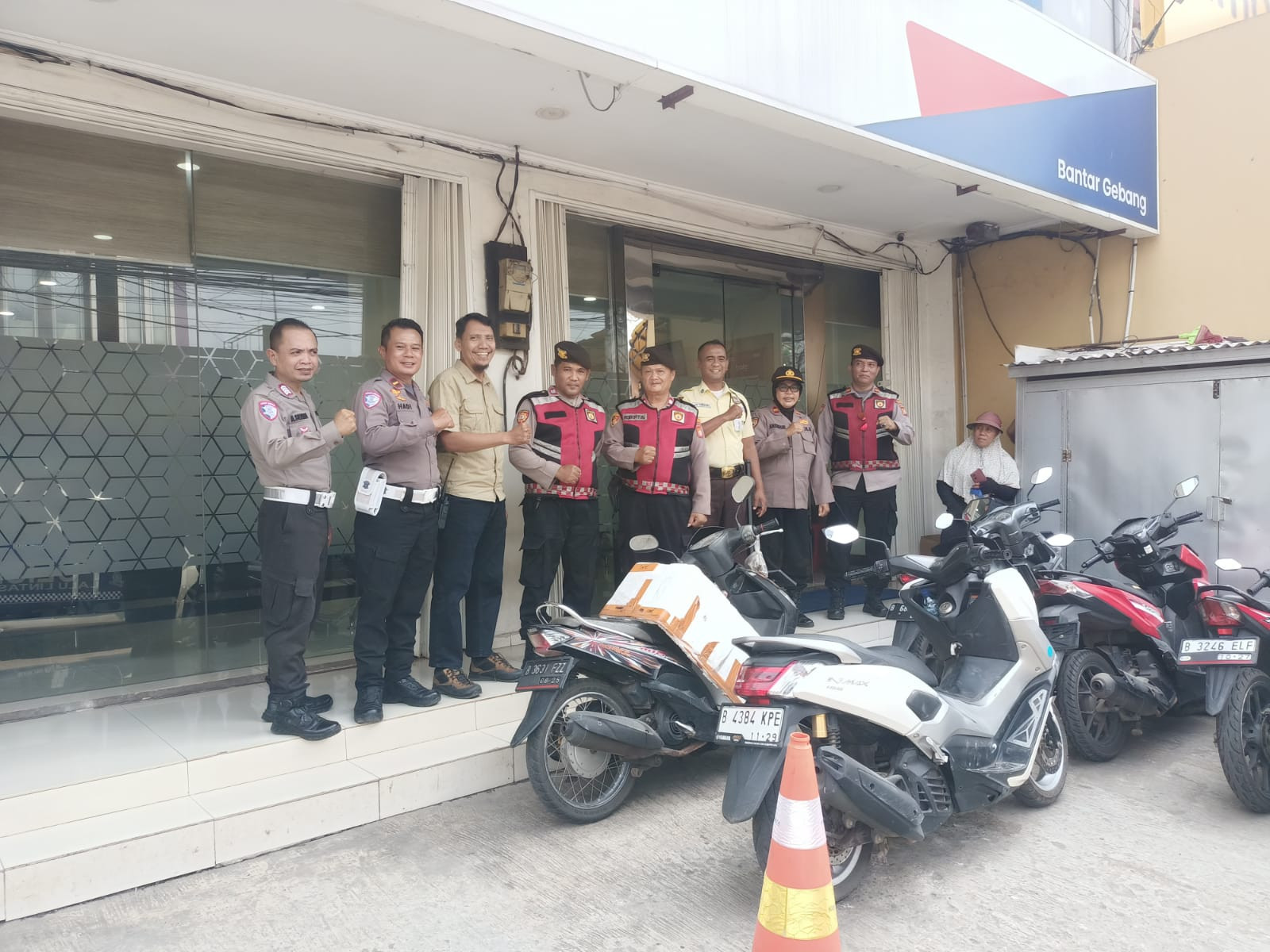 PATROLI SKALA SEDANG ANTISIPASI GUANTIBMAS DI WILAYAH HUKUM POLSEK BANTARGEBANG