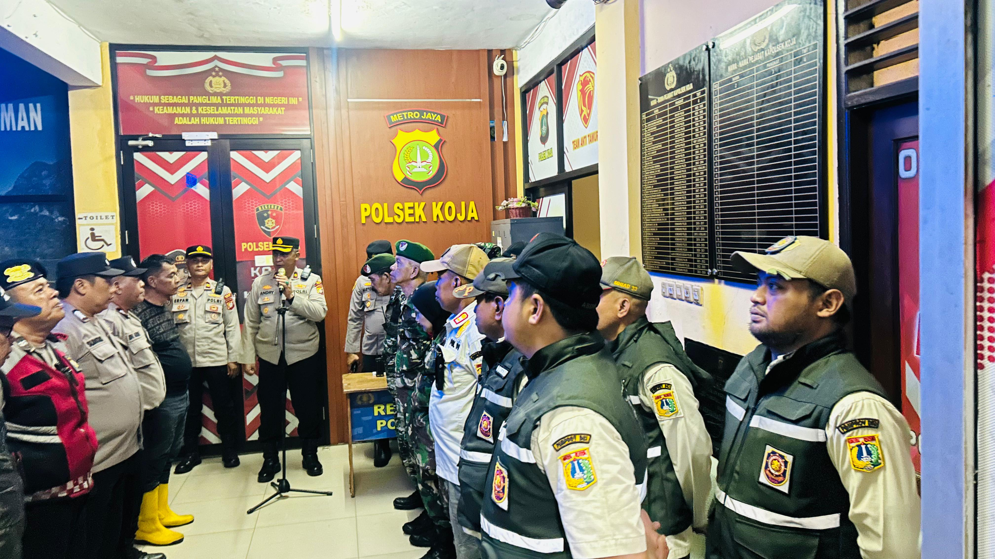 Sinergi 3 Pilar, Polsek Koja Perkuat Keamanan Wilayah Lewat Patroli KRYD