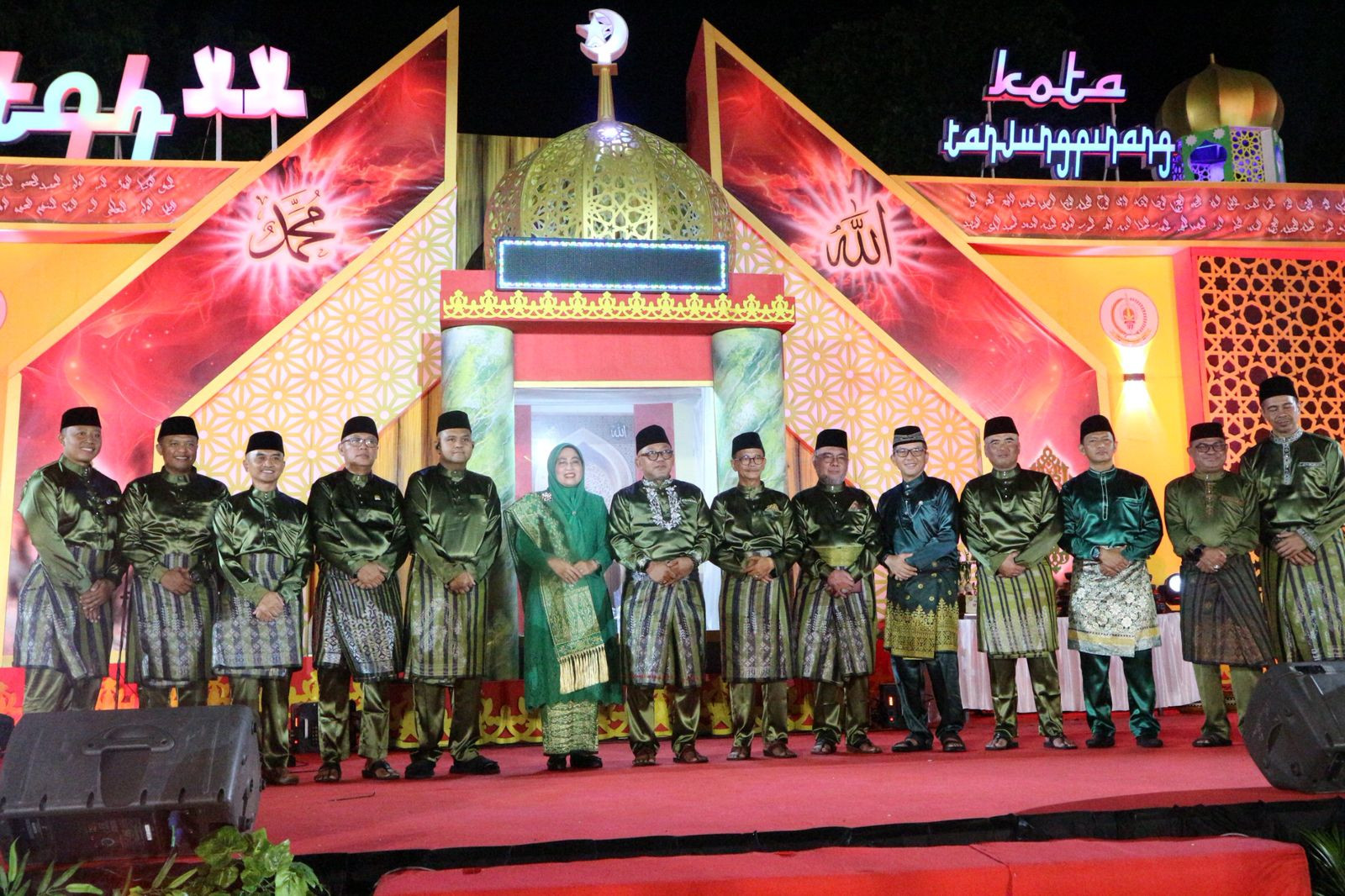 Danlanal Bintan Hadiri Pembukaan MTQH XIX Tingkat Kota Tanjungpinang