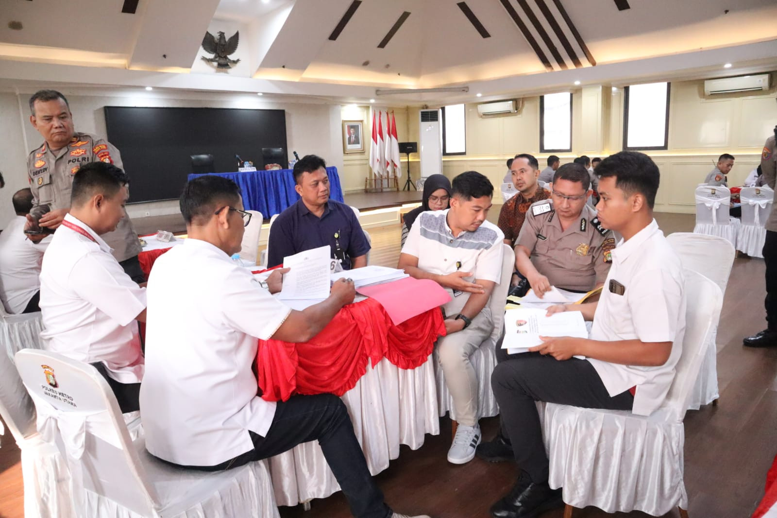 Tim Itwasda dan Rorena Polda Metro Jaya Evaluasi Zona Integritas di Polres Metro Jakarta Utara