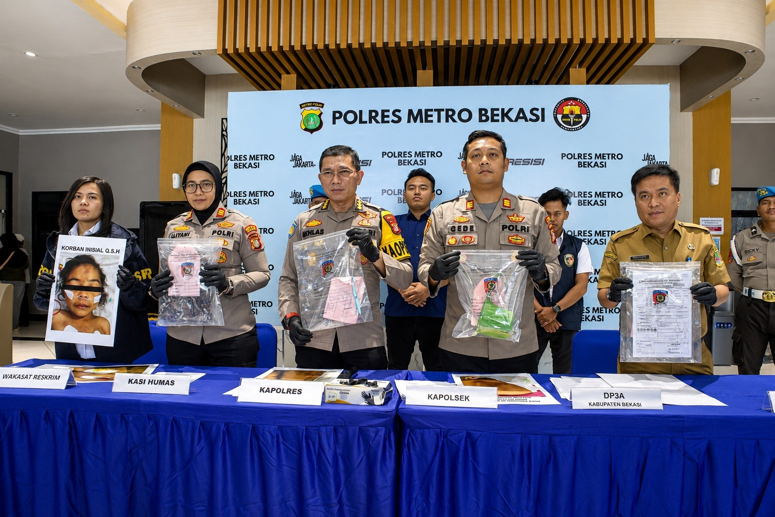 Polsek Tarumajaya Ungkap Dugaan Kekerasan terhadap Anak Berusia Empat Tahun