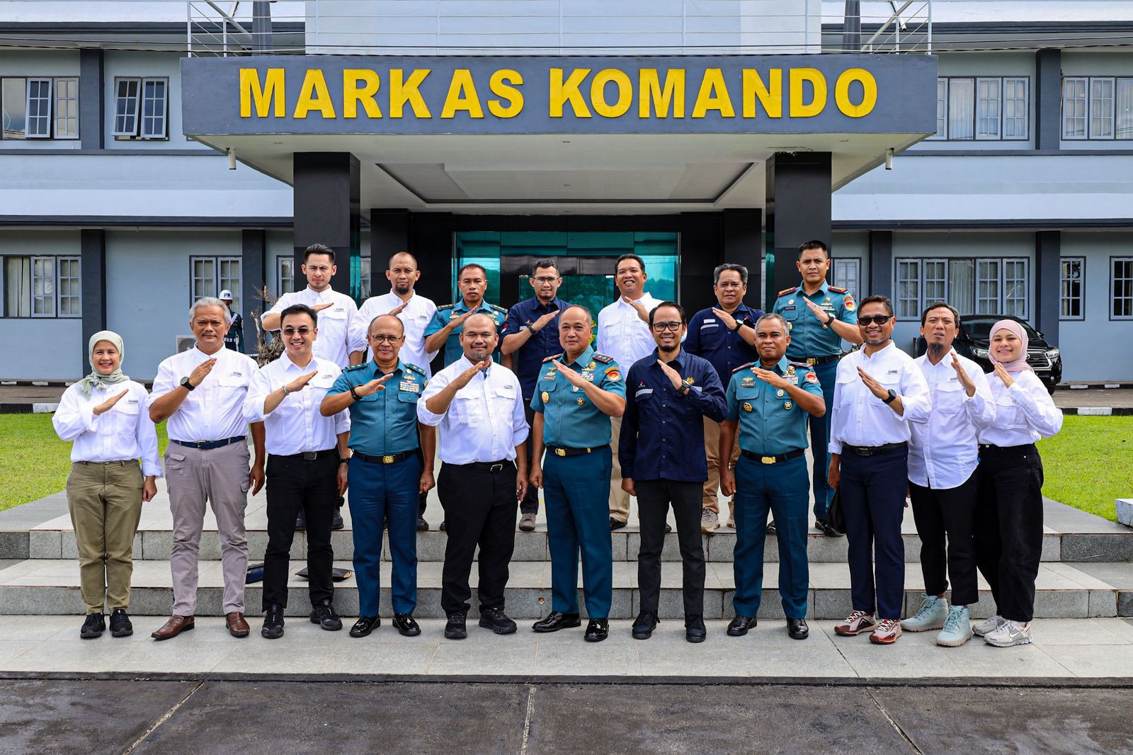 Dankodaeral IX Ambon Terima Courtesy Call Delegasi Pertamina SKK Migas