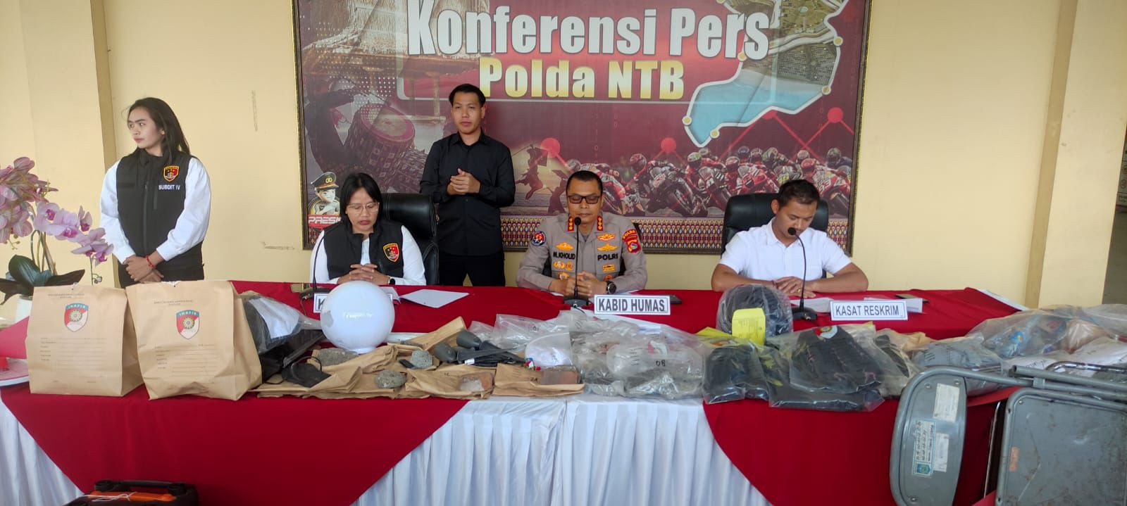 Polda NTB Tetapkan 20 Tersangka Kasus Pengerusakan dan Penjarahan Saat Unjuk Rasa 30 Agustus
