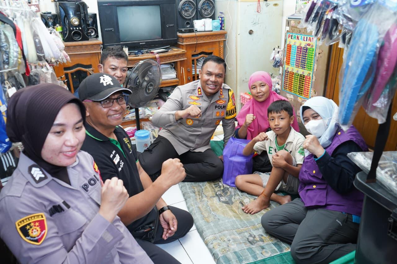 Polri Turun Langsung ke Rumah Siswa di Cilincing, Pulihkan Trauma Anak Pasca Insiden