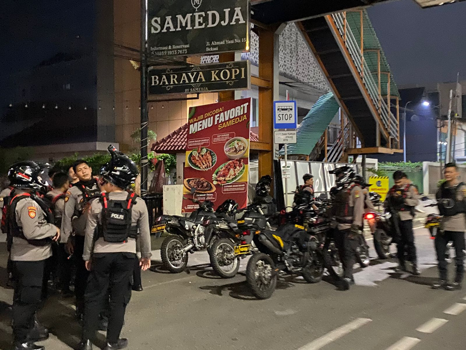 Polres Metro Bekasi Kota Gelar KRYD, Perkuat Keamanan dan Cegah Kejahatan di Tengah Masyarakat