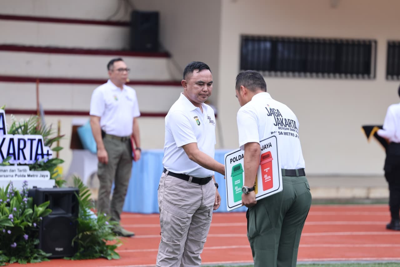 Jaga Jakarta Bersih dan Asri, Polda Metro Jaya Dorong Budaya Peduli Lingkungan