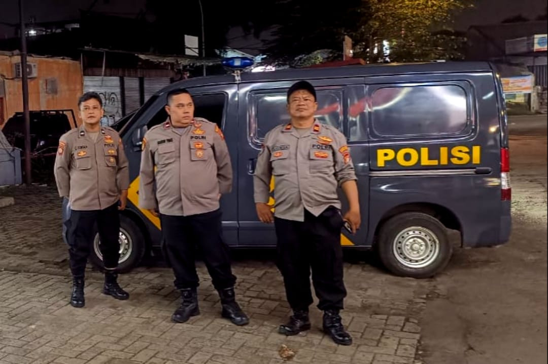 Patroli Preventif Polsek Bekasi Selatan, Perkuat Kamtibmas di Wilayahnya
